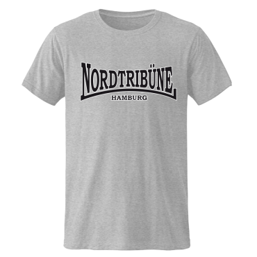 Kinder-T-Shirt G 'Nordtribüne HH (sw)', Grau meliert