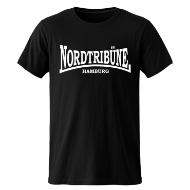 Kinder-T-Shirt B 'Nordtribüne HH (w)', schwarz