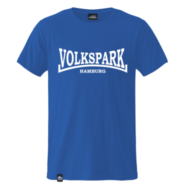 T-Shirt RB 'Volkspark HH weiss', royalblau