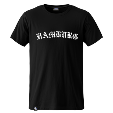T-Shirt B 'Old Hamburg', schwarz