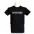 T-Shirt B 'Quatro' retro, schwarz
