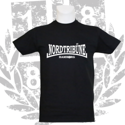 Kinder-T-Shirt B 'Nordtribüne Hamburg', schwarz