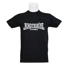T-Shirt B 'Nordtribüne HH', schwarz