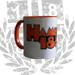 Kaffeebecher Tasse wo 'Hamburg 1887 CO'