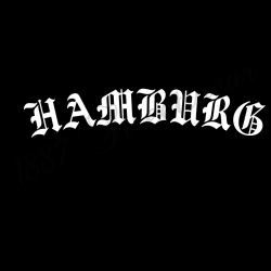 T-Shirt B 'Old Hamburg', schwarz