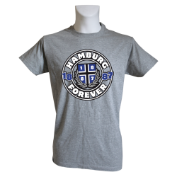T-Shirt G 'Hamburg 1887 Forever', grau