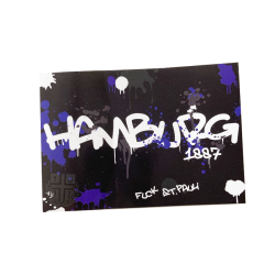 Aufkleber/Sticker 'Hamburg Blob'