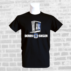 T-Shirt B 'Derbysieger 2022', schwarz