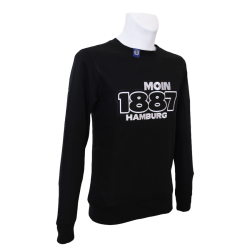 Sweater B 'Moin 1887 HH', schwarz