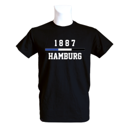 T-Shirt B '1887 Beams', schwarz