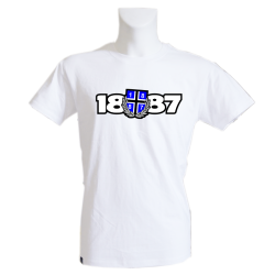 Kinder-T-Shirt B '18Lorbeer87, weiss