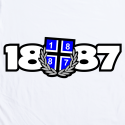 Kinder-T-Shirt B '18Lorbeer87, weiss