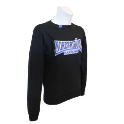 Sweater B 'Nordtribüne blau-weiß', schwarz
