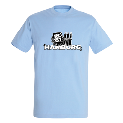 T-Shirt SB '1887_Hammaburg_HH', skyblue