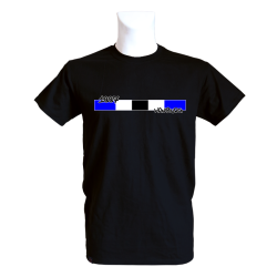 T-Shirt B '1887 Balken HH', schwarz