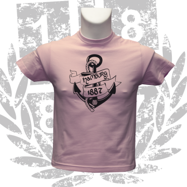 Kinder-T-Shirt P 'Anker 1887', pink