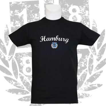 Kinder-T-Shirt B '1887 New Hamburg', schwarz