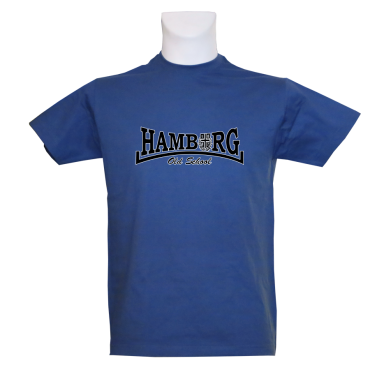 T-Shirt RB 'Hamburg Old School', royalblau