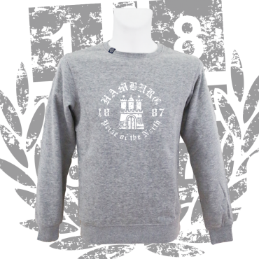 Sweater G 'Pride of the North'_wh, grau