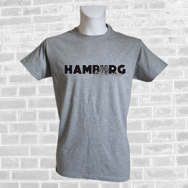 T-Shirt G 'Hamburg Till I Die', grau