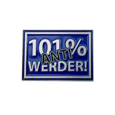 Pin '101% Anti Werder'