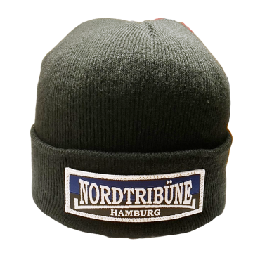 Mütze Beanie B 'Nordtribüne HH Patch', black
