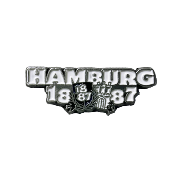Pin '1887 Retro Hammburg'