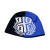 Mütze 1887 HALB/HALB, royalblau/schwarz