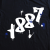 T-Shirt B 'BIG 1887 BLOB', schwarz