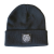 Mütze Beanie '1887 Patch' Ton-in-Ton, schwarz