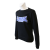 Sweater B 'Volkspark HH blau-weiß', schwarz
